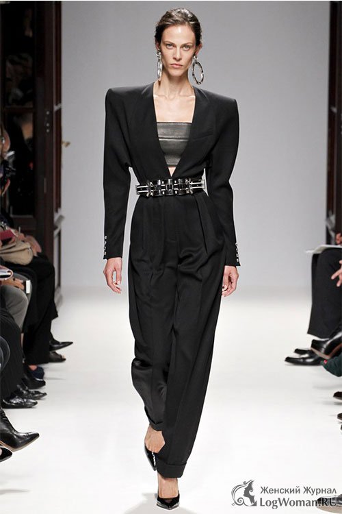 Ностальгия 90-х - черный деловой костюм Ностальгия 90-х - черный деловой костюм