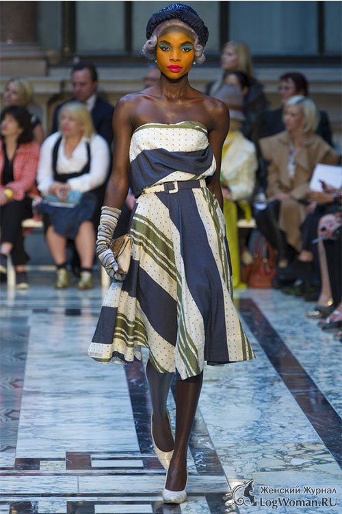 платье в крупную полоску платье в крупную полоску