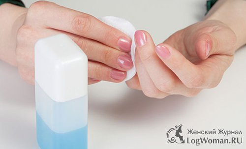 Избегайте частого использования жидкости для снятия лака
