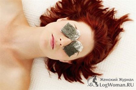 Чайные пакетики от темных кругов