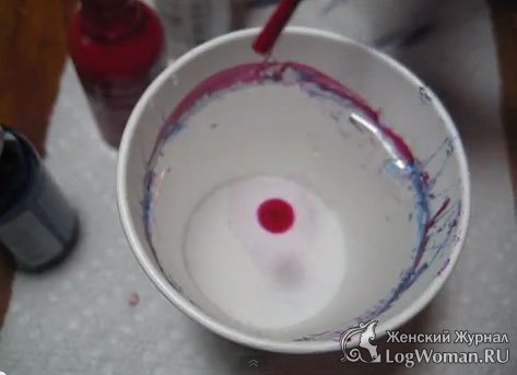 Капаем красным лаком Капаем красным лаком