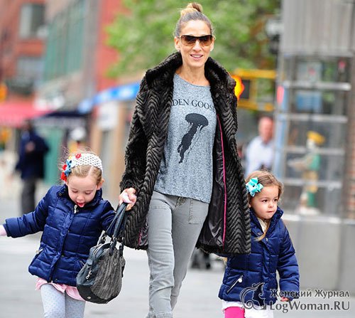 Сара Джессика Паркер с детьми Сара Джессика Паркер с детьми