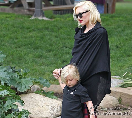 Гвен с ребенком Гвен с ребенком