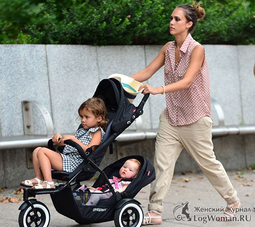 Джессика Альба с детьми Джессика Альба с детьми