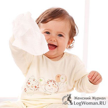 Детские влажные салфетки Детские влажные салфетки