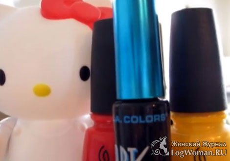 Маникюр для девочек Hello Kitty Маникюр для девочек Hello Kitty