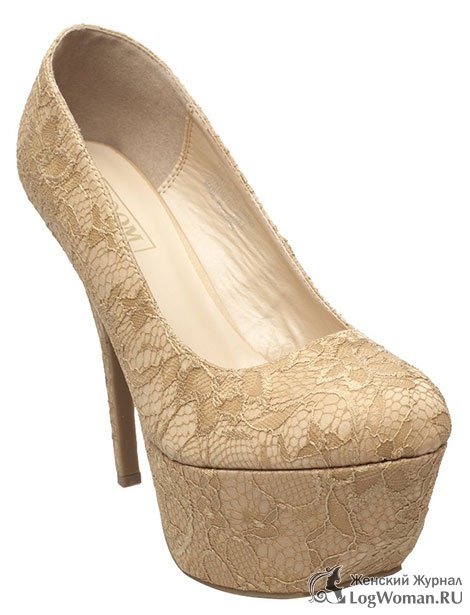 Бежевые туфельки Бежевые туфельки