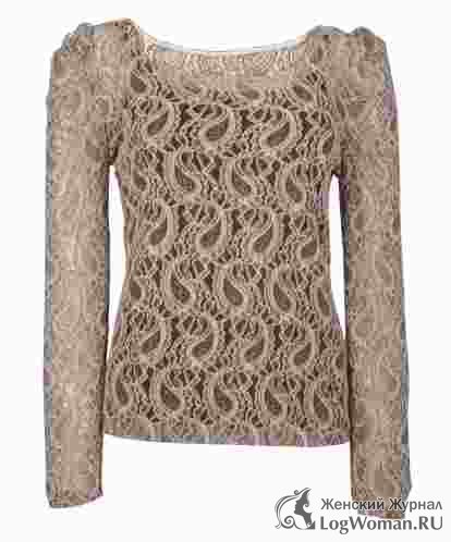 Бежевая блузка Бежевая блузка