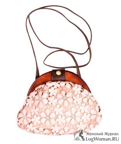 Женская сумочка в ромашках Женская сумочка в ромашках