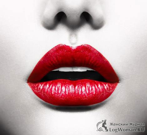 Красные губы Красные губы
