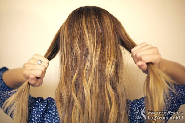 Прическа бантик