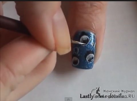 3D пузырьки на ногтях 3D пузырьки на ногтях