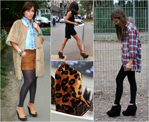 Ботильоны на платформе Ботильоны на платформе