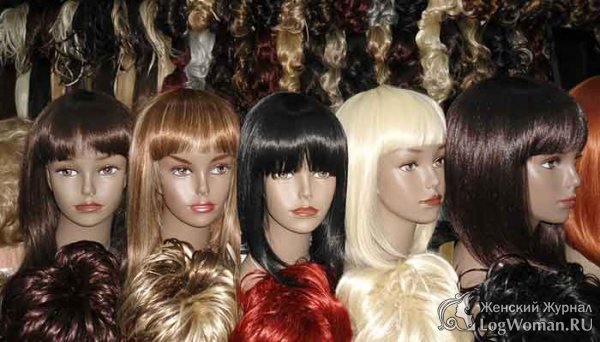 Виды женских париков