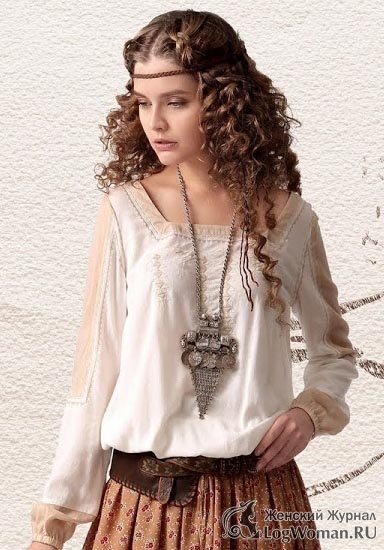 Что из себя представляют блузка в стиле бохо?