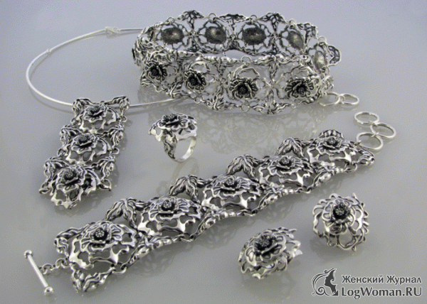 Виды изделий из серебра Виды изделий из серебра