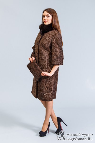 Особенности шубы из меха каракульча