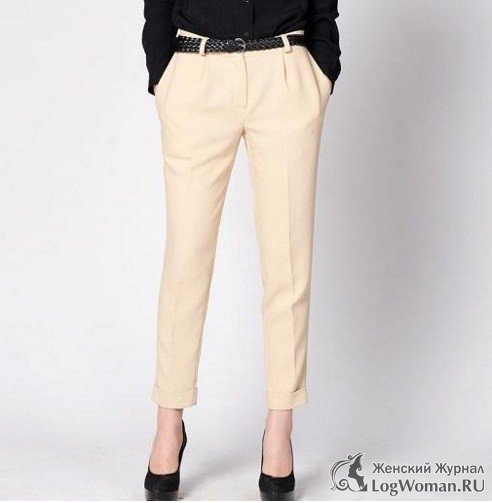 Технология пошива классических женских брюк