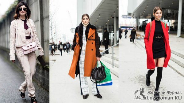 Уличная мода осень-зима 2017-2018 года 
