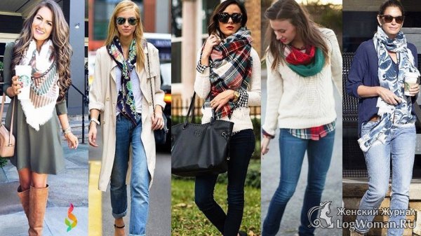 Стильные женские палантины на 2018 год Стильные женские палантины на 2018 год