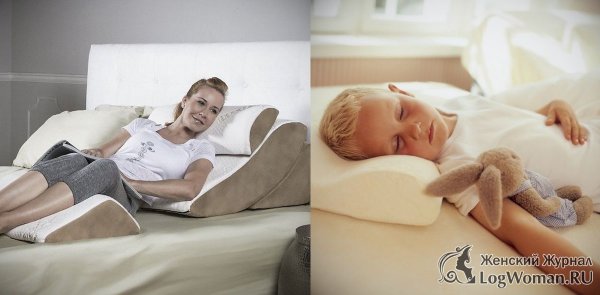Польза ортопедических подушек