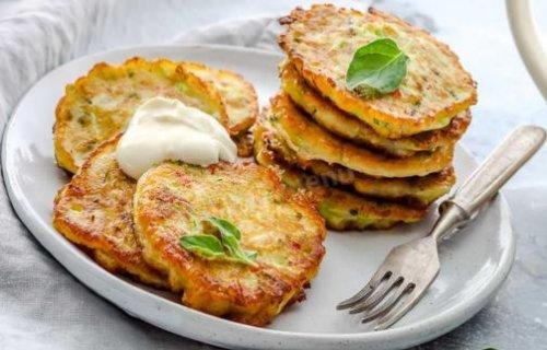 Оладьи из баклажанов