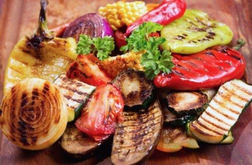 Овощи на мангале вкусно и полезно